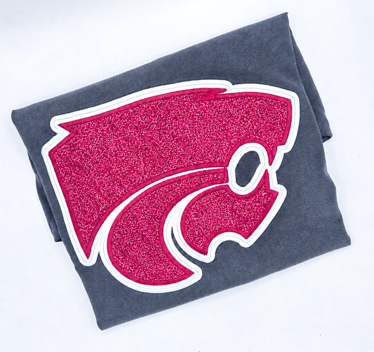 Central Wildcat Logo Tee