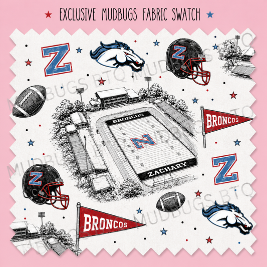 Zachary Broncos Southern Spirit Applique Sweatshirt