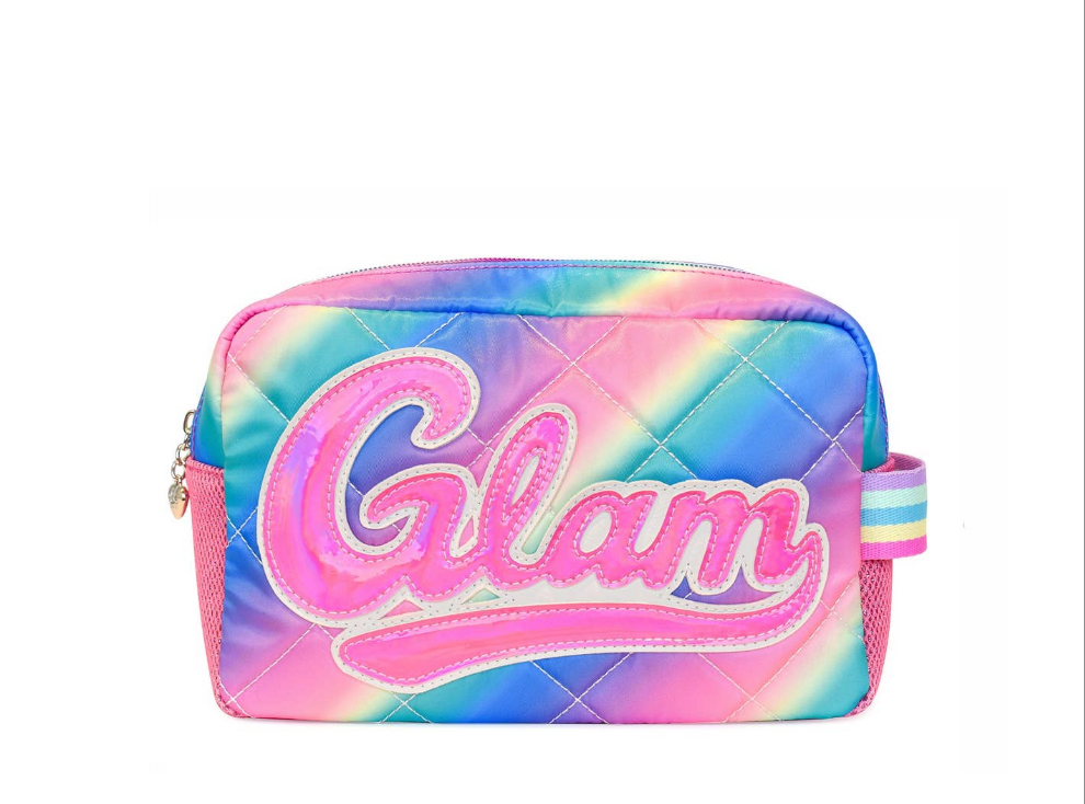 Glam Ombre Quilted Pouch - MUDBUGSBTQ