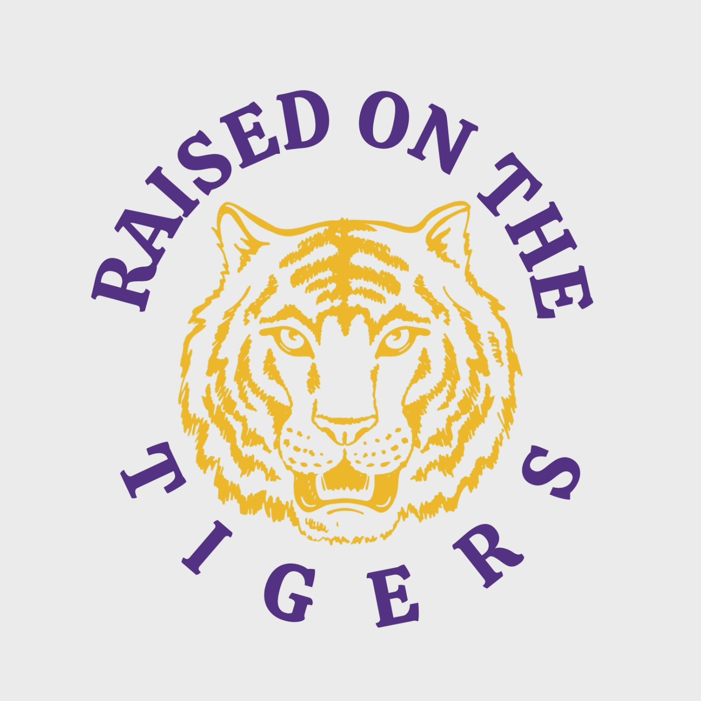 Raised on the Tigers Button - MUDBUGSBTQ
