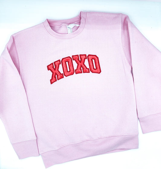 Girls XOXO Sweatshirt - MUDBUGSBTQ