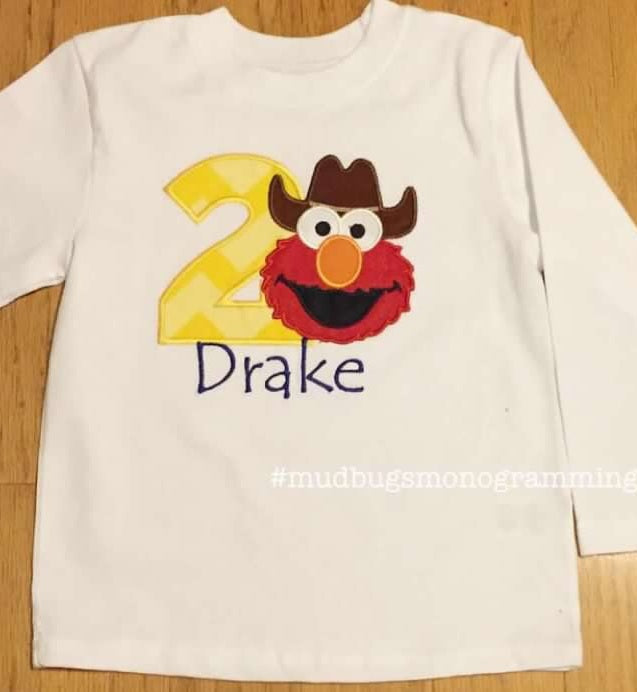 Custom Birthday Embroidery Shirt - MUDBUGSBTQ