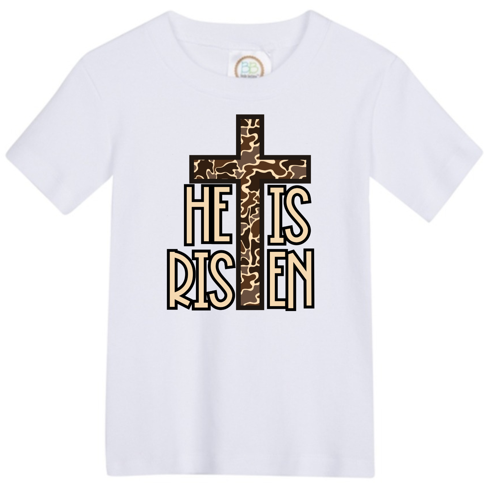 Camo He Is Risen Dumptruck - MUDBUGSBTQ