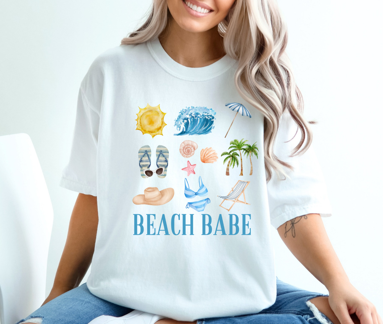 Beach Babe Tee - MUDBUGSBTQ