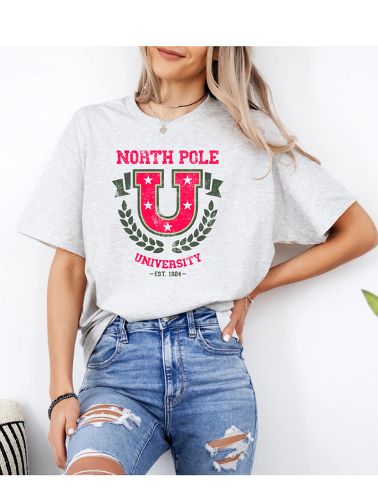North Pole University Tee - MUDBUGSBTQ
