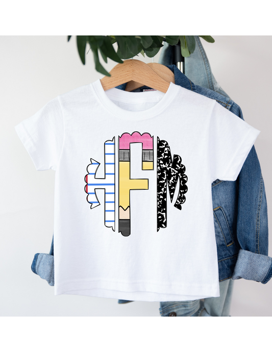 School Monogram Shirt - MUDBUGSBTQ