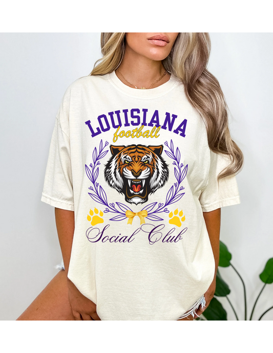 Louisiana Football Tee - MUDBUGSBTQ