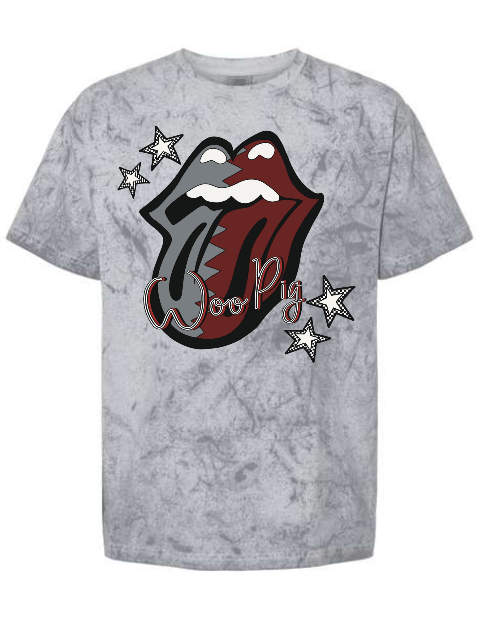 Rock & Roll Woo Pigs Tee - MUDBUGSBTQ
