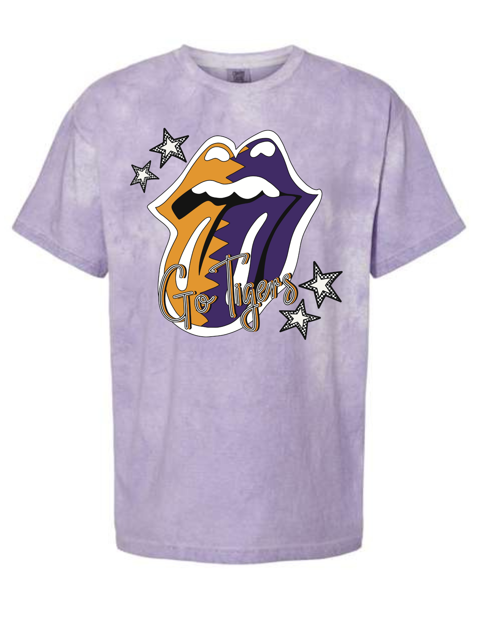 Rock & Roll Tigers Tee - MUDBUGSBTQ