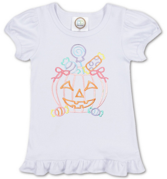 Candy Pumpkin Embroidery - MUDBUGSBTQ