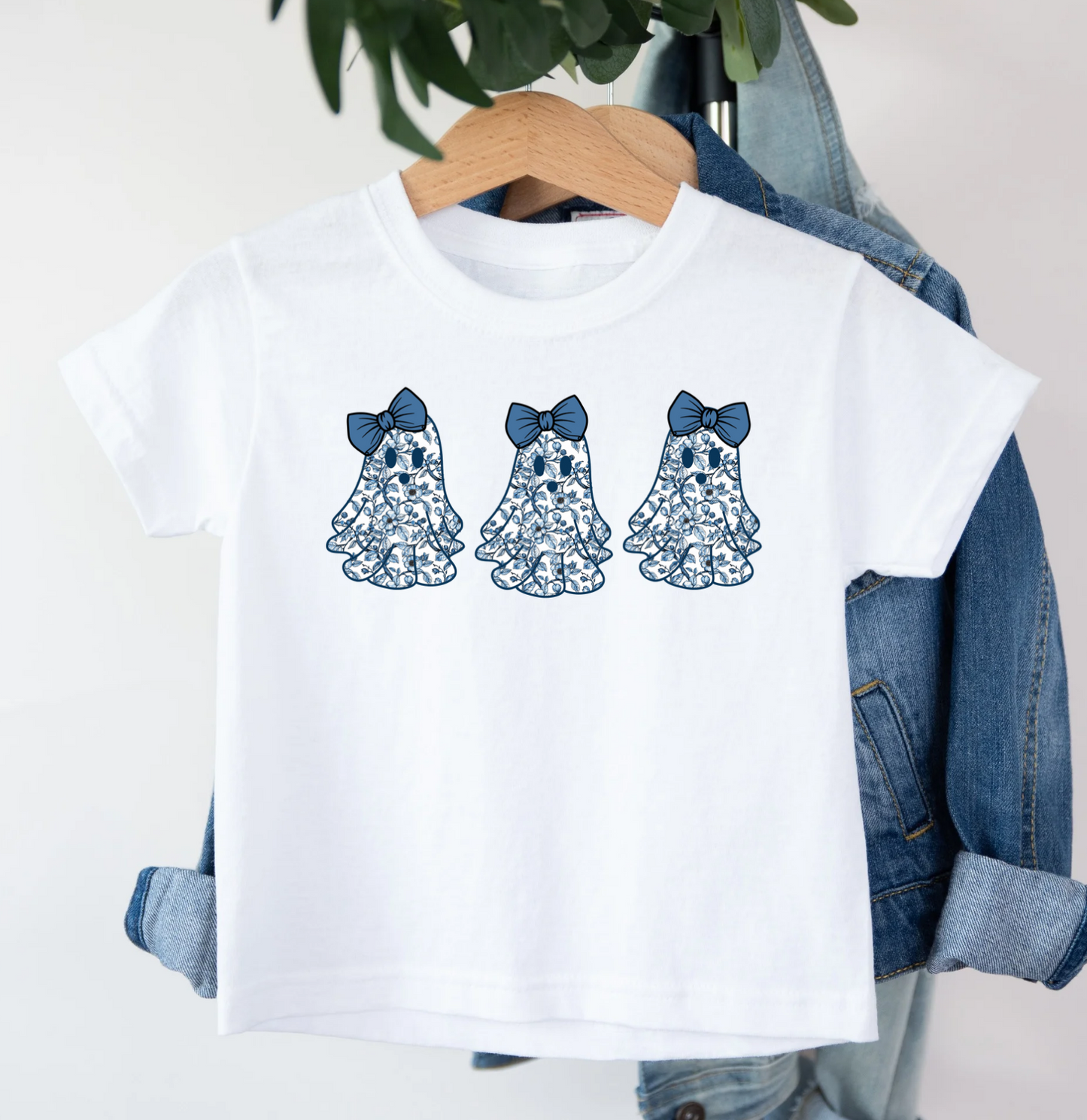 Floral Ghost Tee - MUDBUGSBTQ