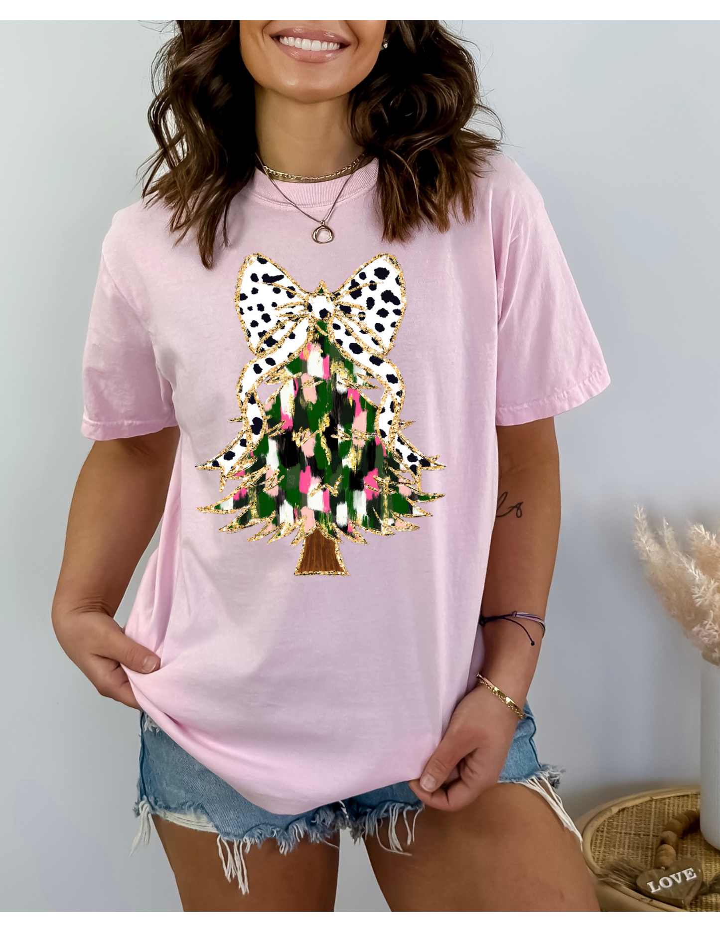 Colorful Christmas Tree Tee - MUDBUGSBTQ