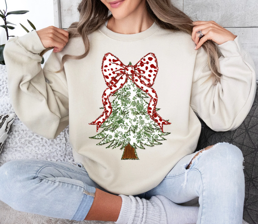 Classic Christmas Tree Sweatshirt - MUDBUGSBTQ