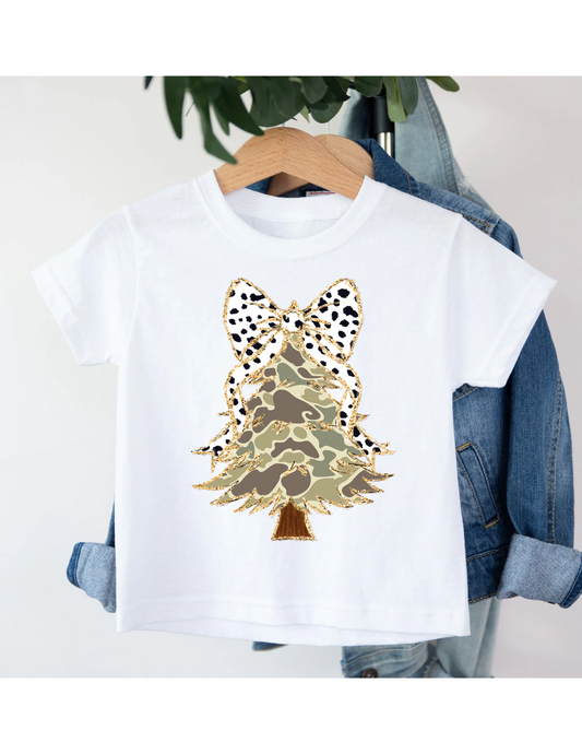 Camo Christmas Tree Tee - MUDBUGSBTQ