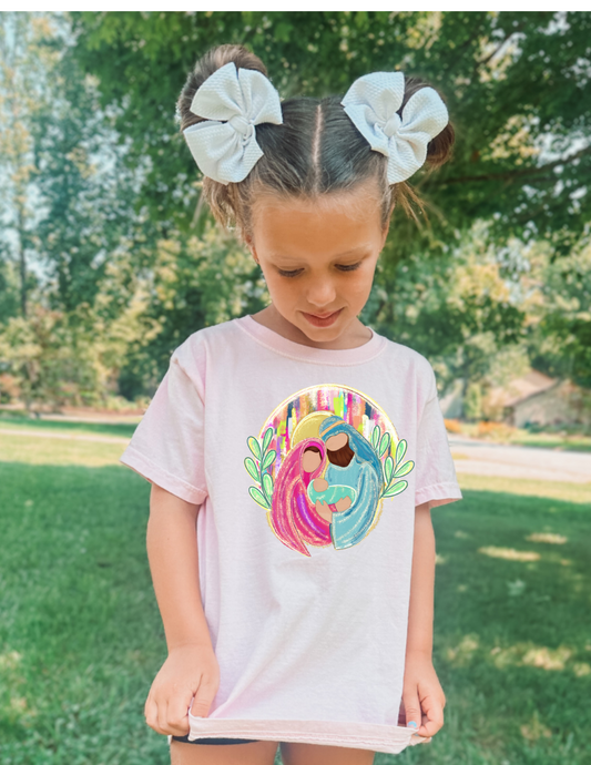 Colorful Nativity Tee - MUDBUGSBTQ