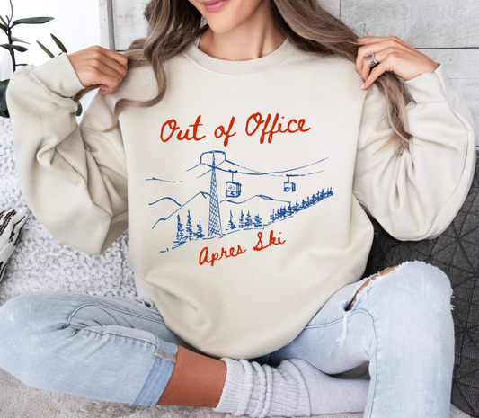 Out of Office Slopes Sweatshirt - MUDBUGSBTQ