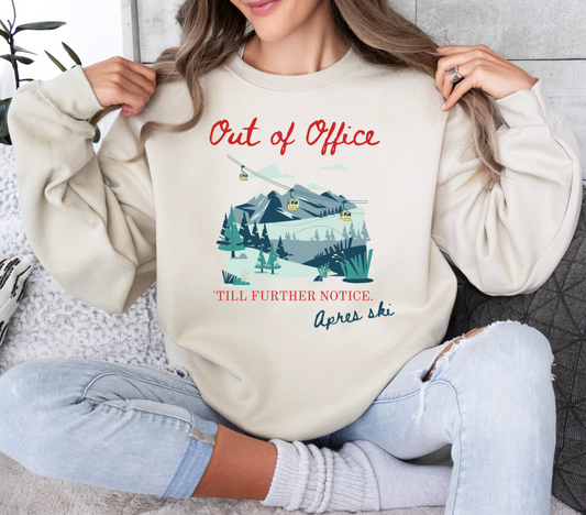 Out of Office Apres Ski Sweatshirt - MUDBUGSBTQ