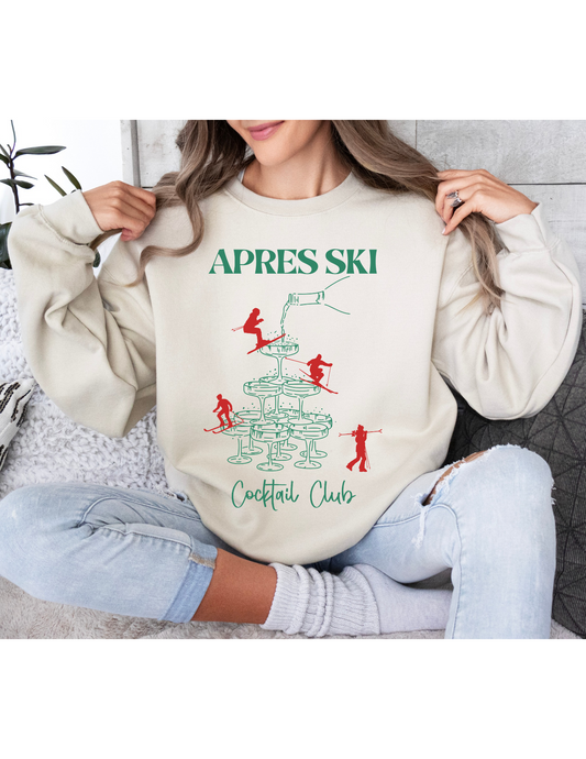 Apres Ski Cocktail Club Sweatshirt - MUDBUGSBTQ