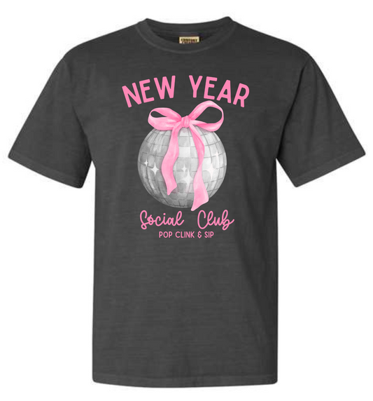 New Years Social Club Tee - MUDBUGSBTQ