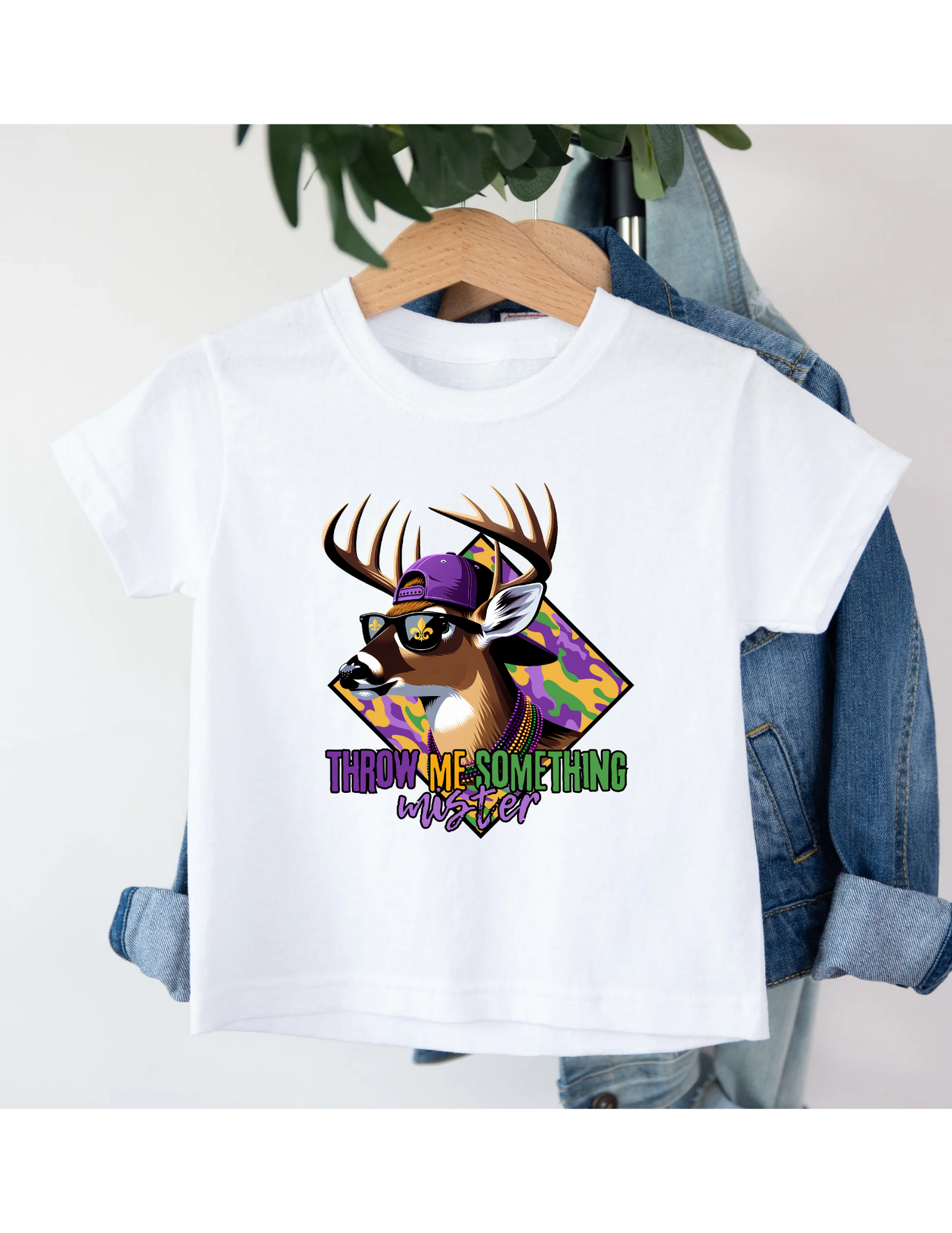 Throw Me Something Tee - MUDBUGSBTQ