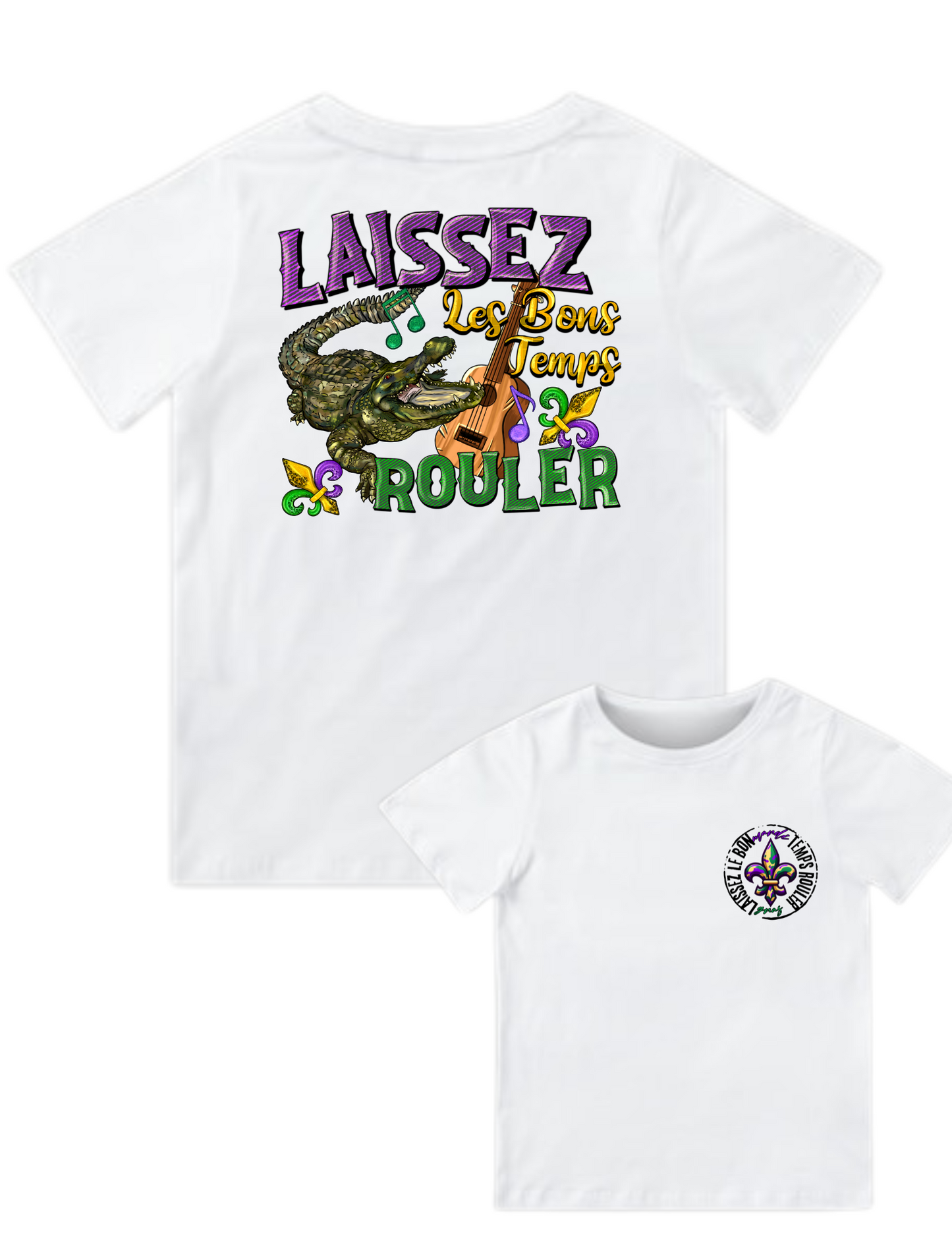 Laissez Bon Temps Rouler Tee - MUDBUGSBTQ