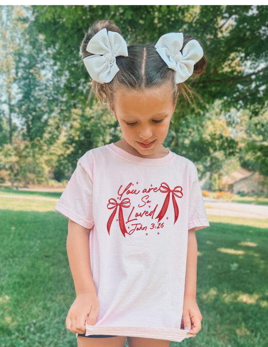 Girls You Are So Loved Embroidery - MUDBUGSBTQ