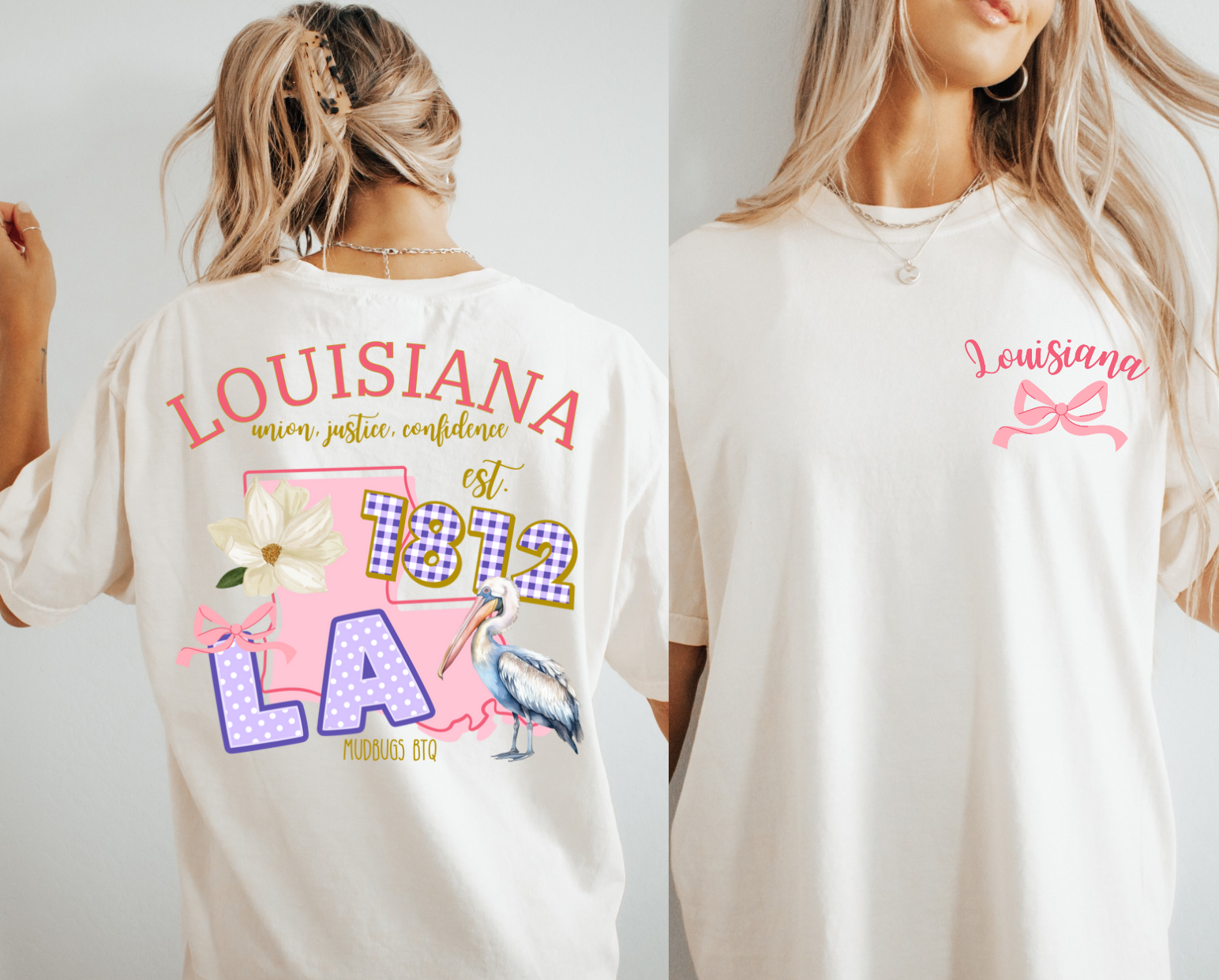 1812 Louisiana Tee - MUDBUGSBTQ