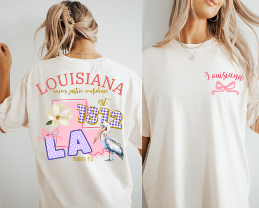 1812 Louisiana Tee - MUDBUGSBTQ