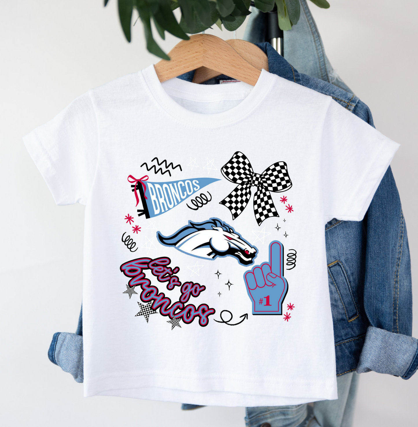Go Broncos Fun Tee - MUDBUGSBTQ
