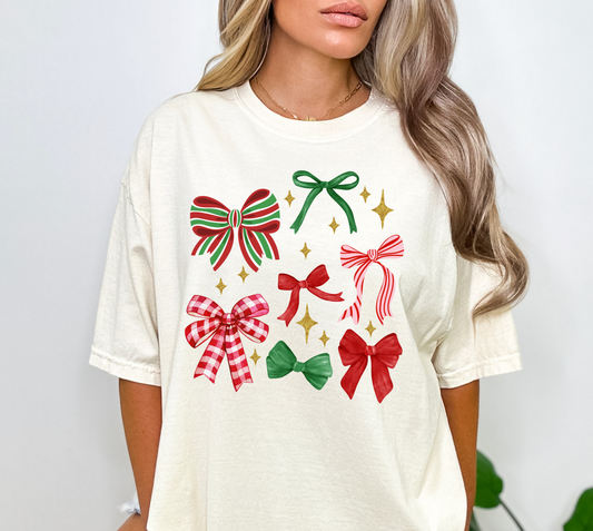 Christmas Bows Tee