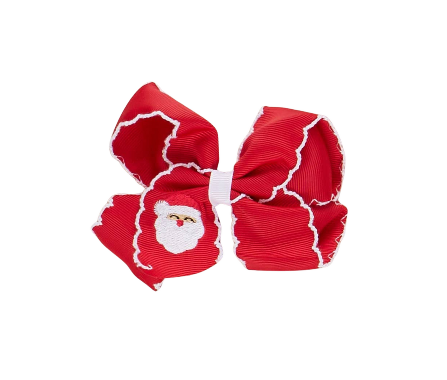 Red Santa Bow