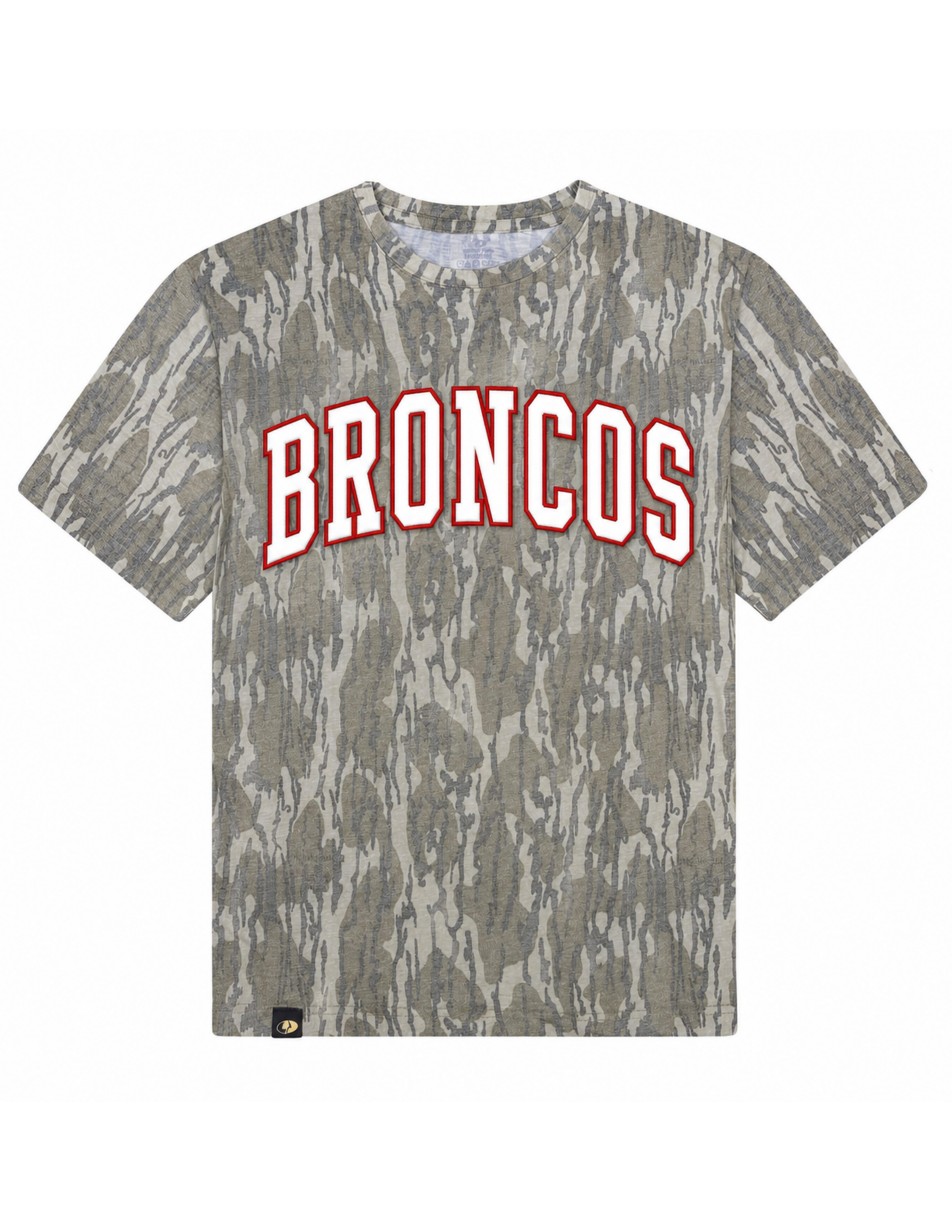 Broncos Collegiate Appliqué Bottomland Tee