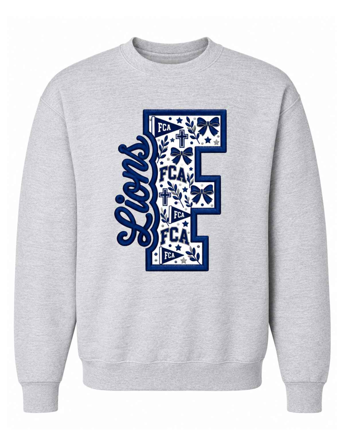 FCA Lions Applique Sweatshirt | Approved Spirit Wear
