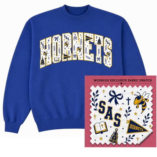 SAS Hornets Southern Spirit Applique Sweatshirt