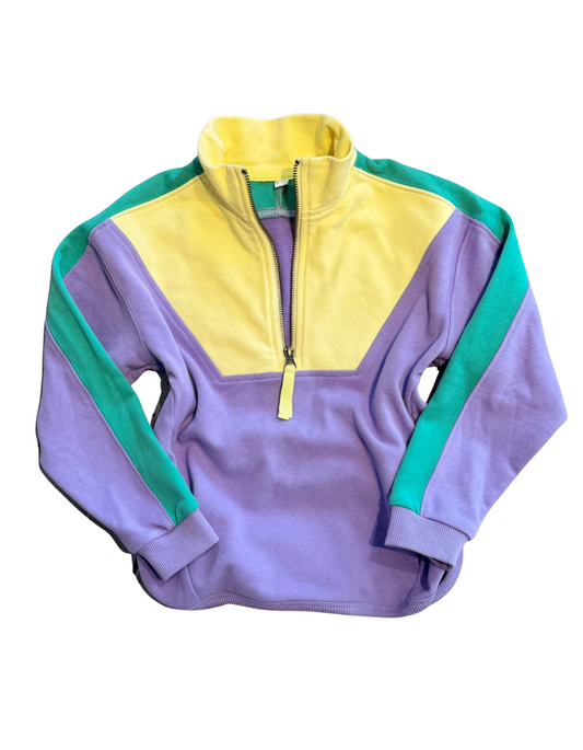 Kids Pastel Mardi Gras Pullover - MUDBUGSBTQ