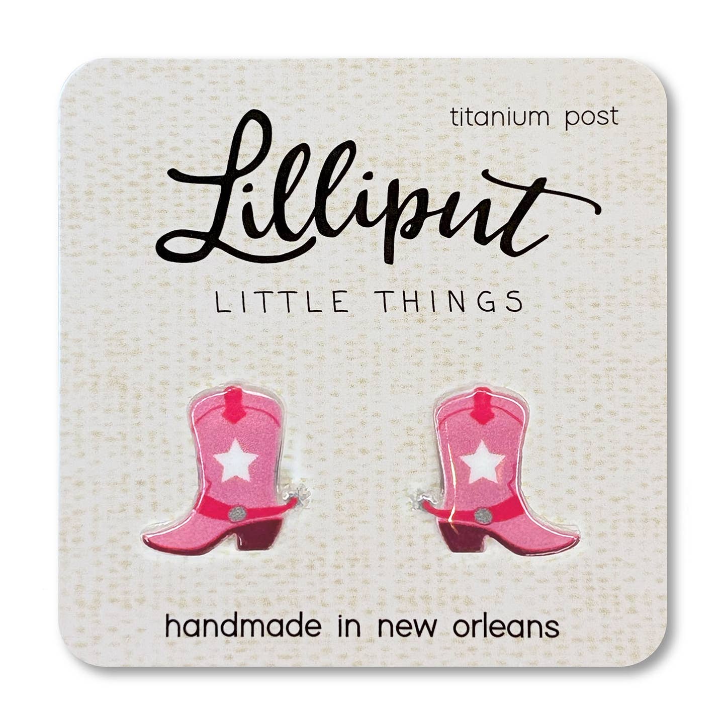 Cowgirl Boots Earrings - MUDBUGSBTQ