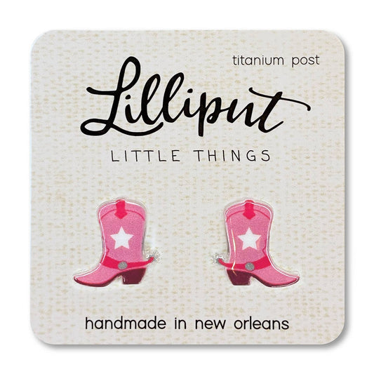 Cowgirl Boots Earrings - MUDBUGSBTQ