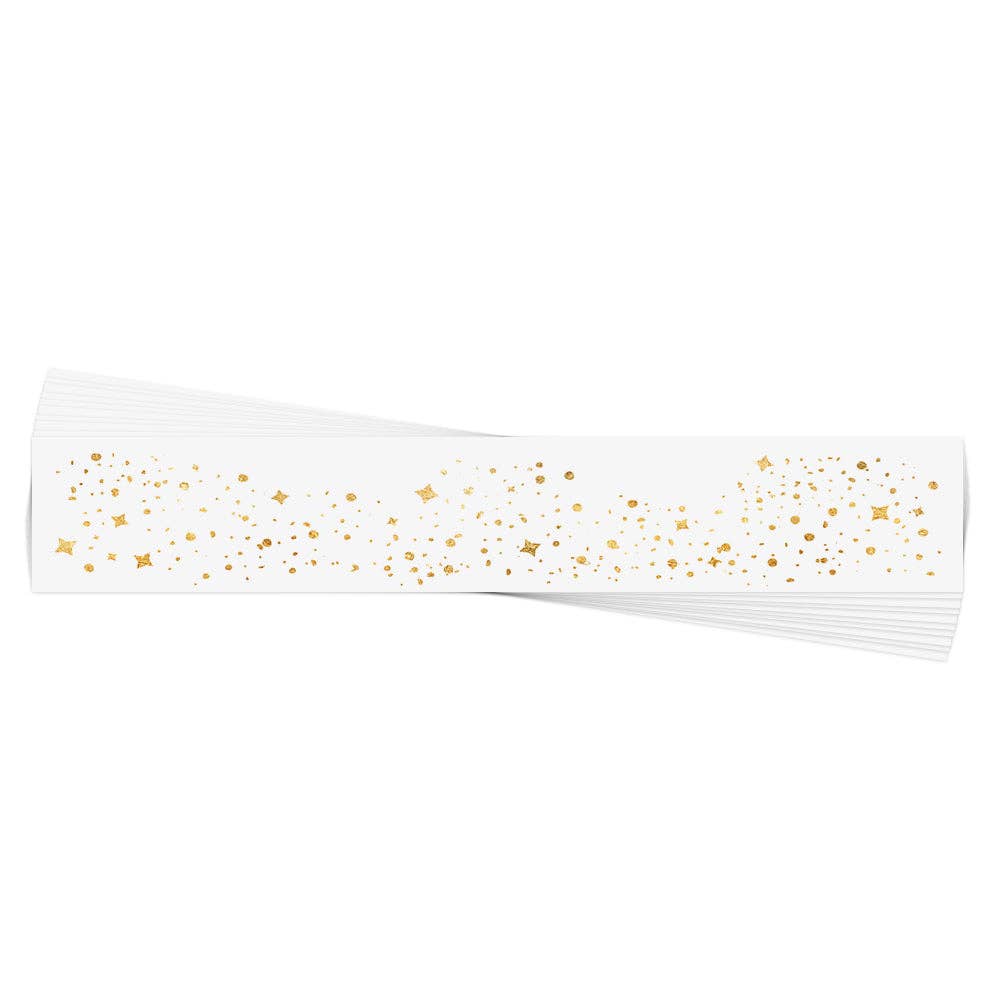 Galactic Gold Face Freckles Metallic Temporary - MUDBUGSBTQ