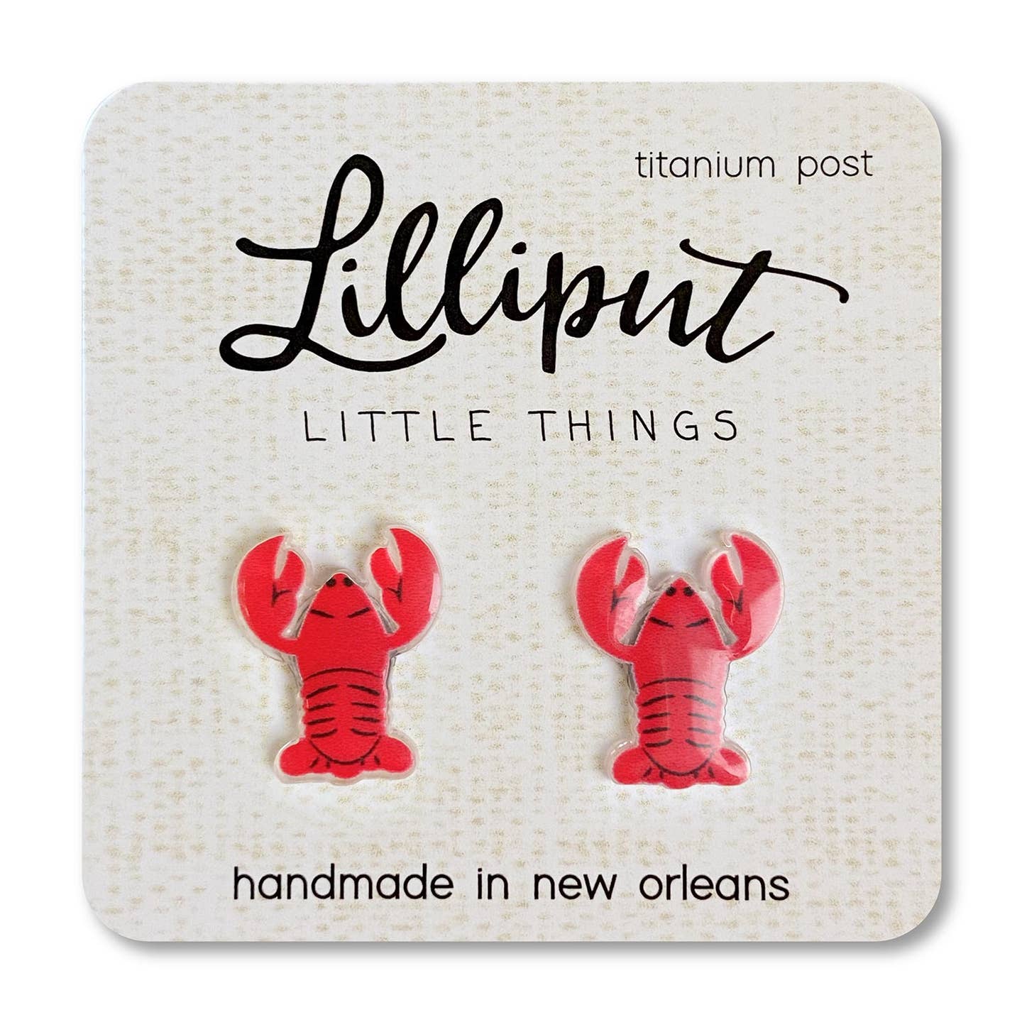 Crawfish Earrings - MUDBUGSBTQ