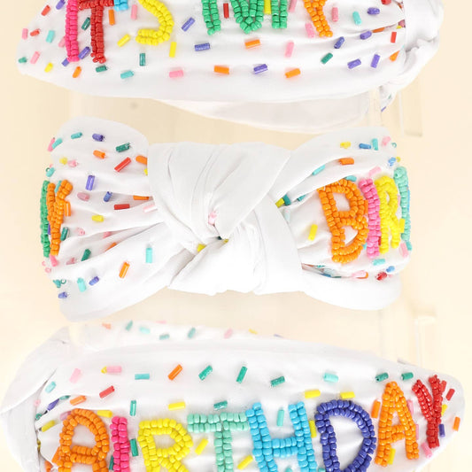Birthday Knot Headband - MUDBUGSBTQ