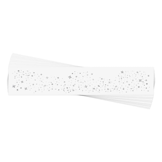 Galactic Silver Face Freckles Metallic Temporary Tattoos - MUDBUGSBTQ