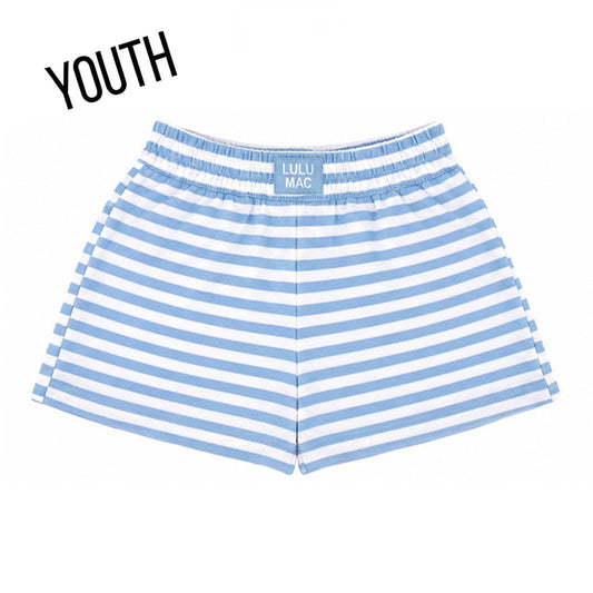Youth LULU MAC Light Blue Stripe Outfit