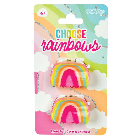 Rainbow Hair Clips - MUDBUGSBTQ