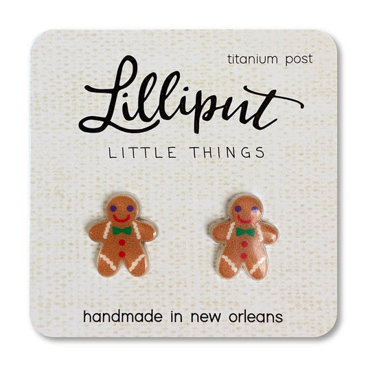 Gingerbread Earrings