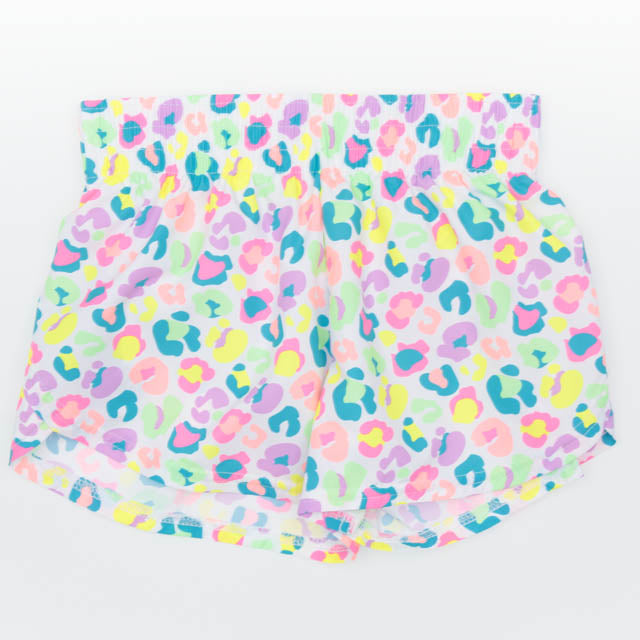Neon Leopard Printed Shorts - MUDBUGSBTQ