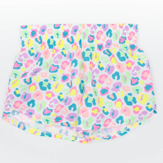 Neon Leopard Printed Shorts - MUDBUGSBTQ