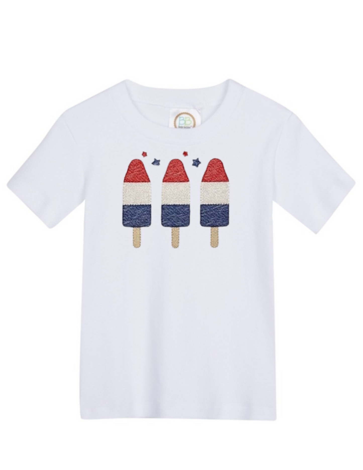 4th of July Popcicle Shirt - MUDBUGSBTQ