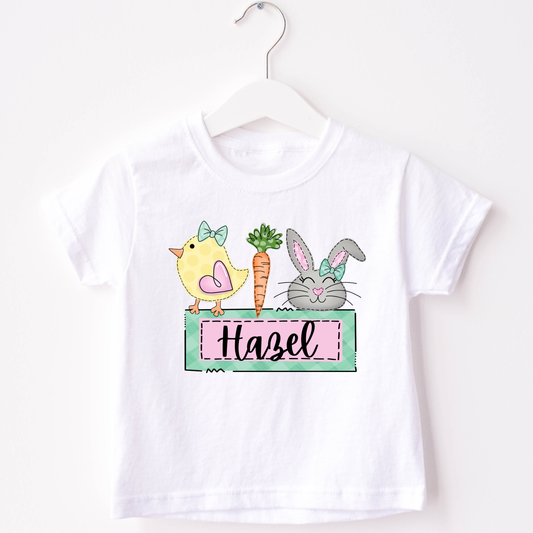 Cute Bunny Name Shirt - MUDBUGSBTQ