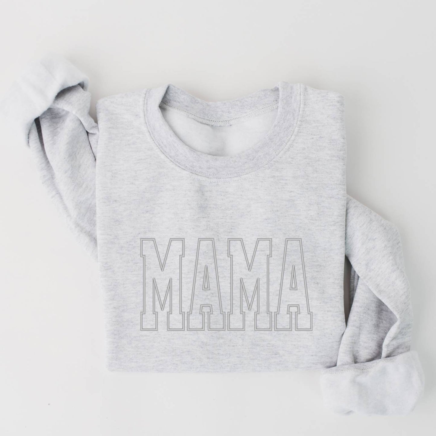 Mama Embroidered Sweatshirt - MUDBUGSBTQ