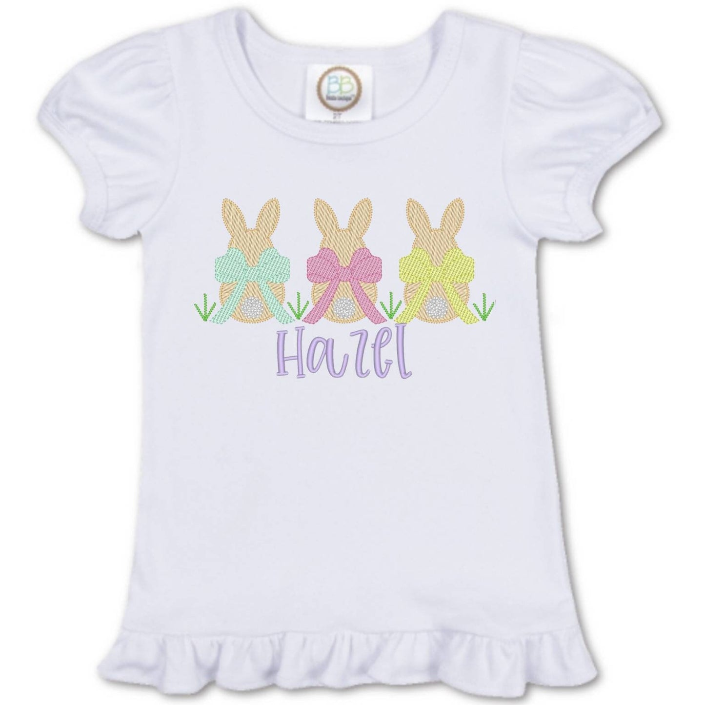 Girls Easter Shirt - Easter Bunny Shirt - Easter Onesie - Easter Carrot Shirt - Easter Vintage Shirt - Vintage Bunny Shirt - MUDBUGSBTQ